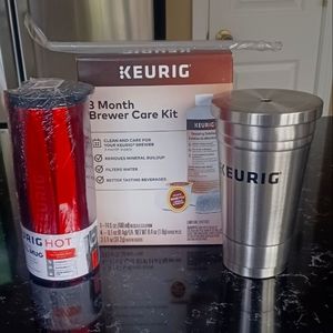 Keurig Cups and Cleaner
